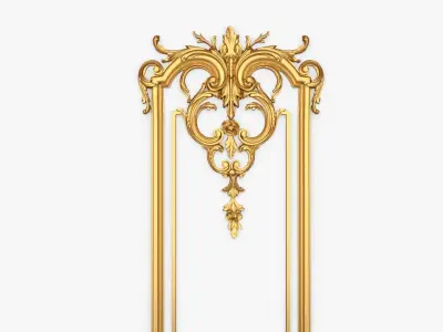 Classic decor ornament 118  3D model