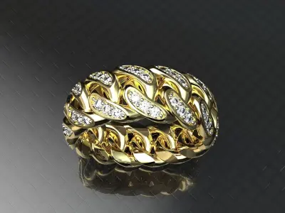 jewellery  ring  3D print model
