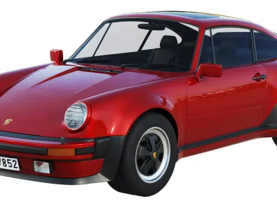 Porsche 911 930 Turbo 1975 - 1989 3D model