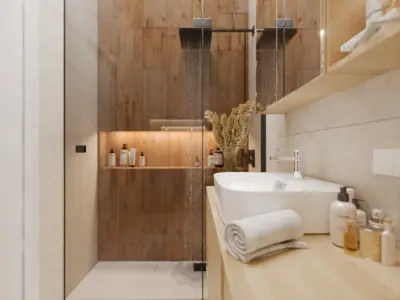 Luxury Bathroom 3D model buy