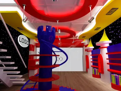  Merchandise Store Supermarket a62 3D model