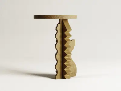 GUITAR SIDE TABLE Free 3D model