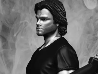 Supernatural - Dean and Sam 3D print model