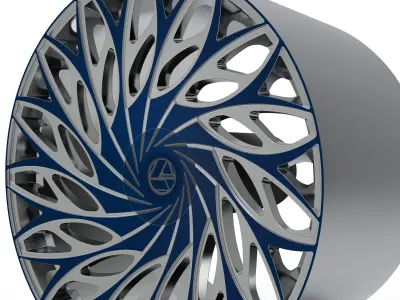 AZARA AZA-525 WHEEL 3D PRINT MODEL 3D print model