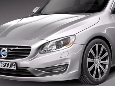 Volvo S60 2014 3D model