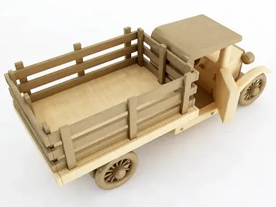 Toy Farm Truck 3D model
