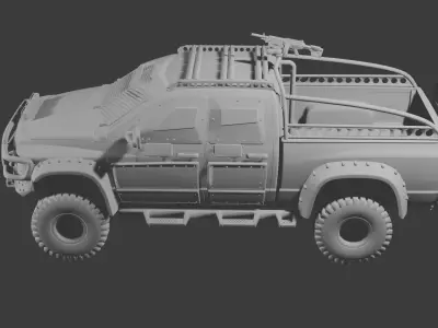 zombie killer 3D model