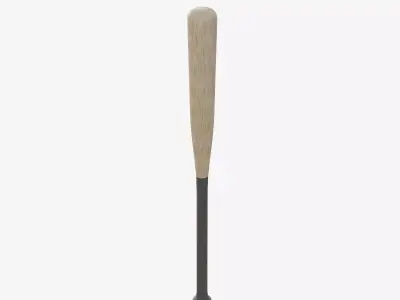 Baseball Bat 03 Low-poly 3D model purchase