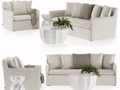 Avery furniture Set  3D model