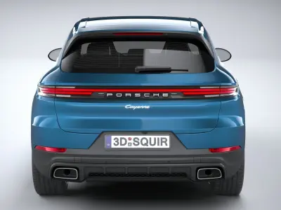 Porsche Cayenne 2024 3D model