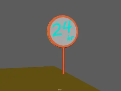 Gas Station Free 3D model