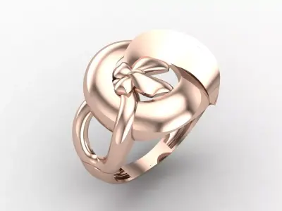 Plain Ring Women Ready STL 3DM Models Womens Rings 3D models 3D print model 6