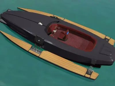 Kormaran K7 - High Poly 3D model