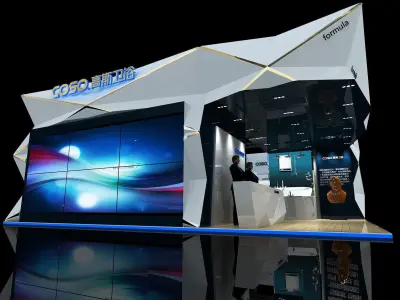 Exhibition - Area - 15X11-3DMAX2012-04 3D model