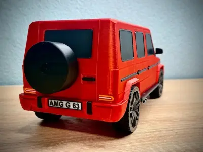 mercedes G63 AMG  3D print model