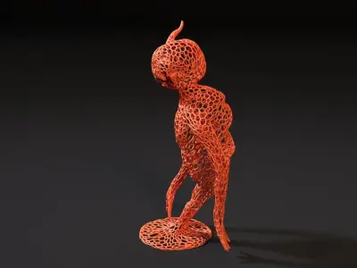 Pumpkin Monster 3D print model