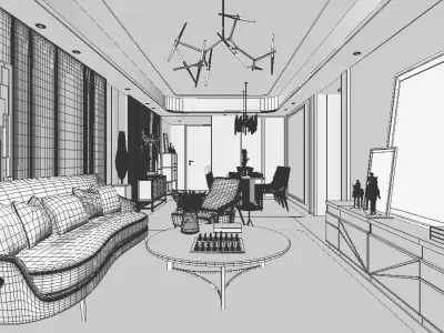 Modern Luxury Design 3D print model