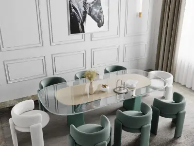 interior 051 3D model