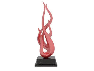 Abstract sculpture 3D model shop