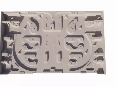 Skatepark-Skate Park PACK 3D model