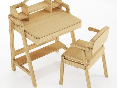 Kid Table 03 3D model