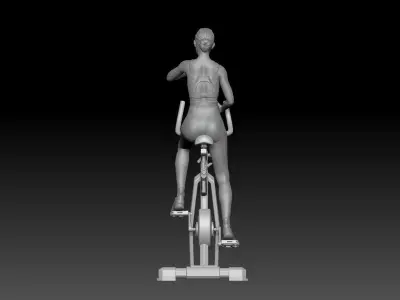 SPINNING CLASS GIRL 3 3D print model
