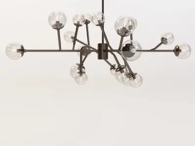 Dallas Chandelier 3D model