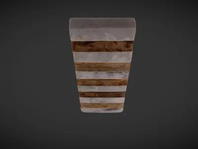 Stone Bookend 3D model