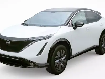 2022 Nissan Ariya Low-poly 3D model