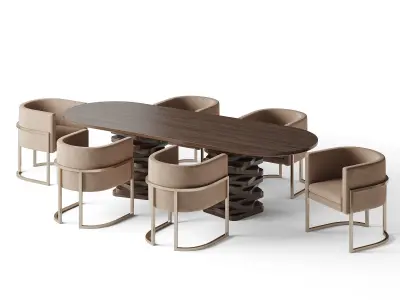 Table Emerald 3D model