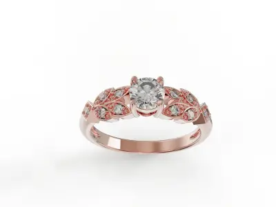 WEDDING RING 3D print model 39