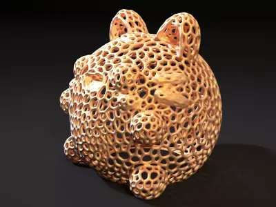 Cat ball Meowth 3D print model