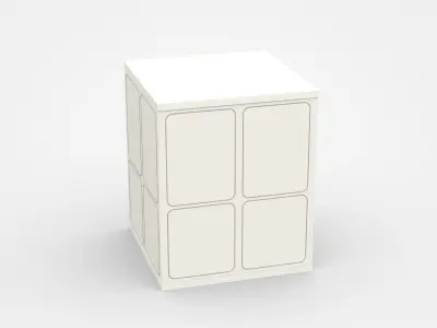 Safety Cabin With Door And Window 3D model