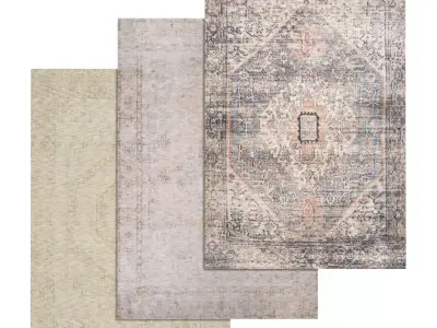 Rug Set 554 3D model