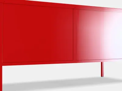 IKEA PS Cabinet 2 Low-poly 3D model