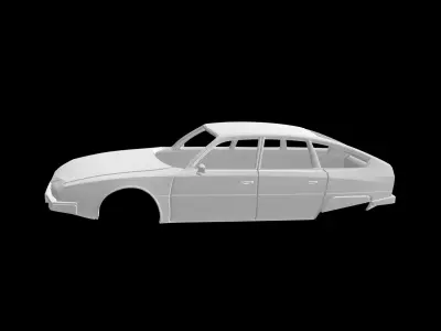 Citroen CX 3D print model
