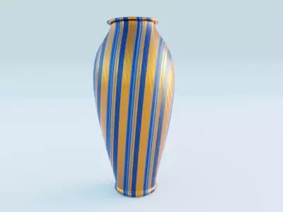 3d printed vase design Free 3D print model