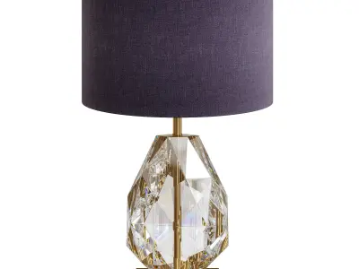 Lola Teardrop Table Lamp By Arhaus 3D model