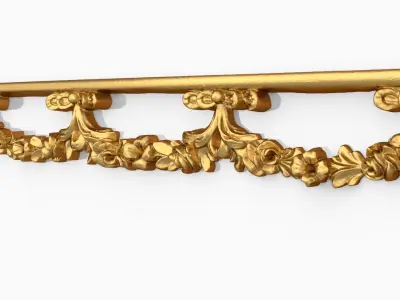 Classic decor ornament 100 3D model