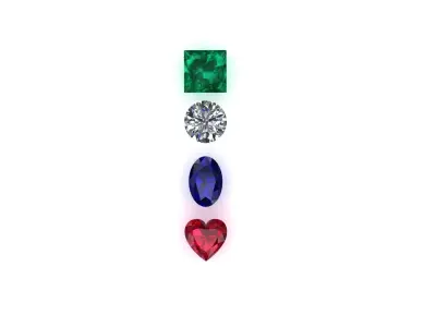 Gemstone Free 3D print model