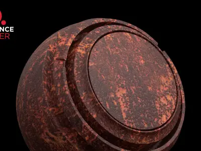 33 Reality Rust Smart Material Pack for Substance Painter Texture