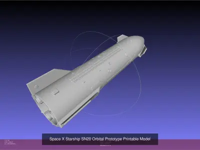 Space-X Related 3D-Printing Model Collection