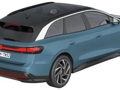 Volkswagen ID7 Tourer 3D model