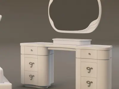 Antonelli Moravio Stardust bedroom 3D model