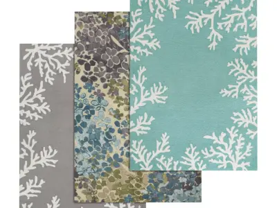 Rug Set 720 3D model