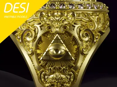Eye of Providence 3D print model