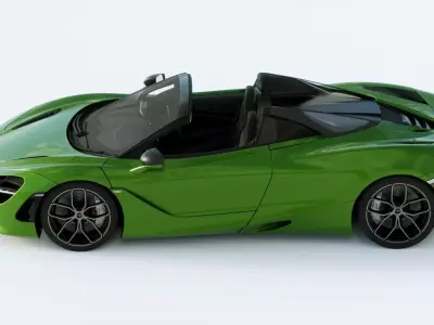 Mclaren 720S Spider 2019 3D model