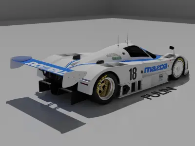 Mazda 787B 3D model