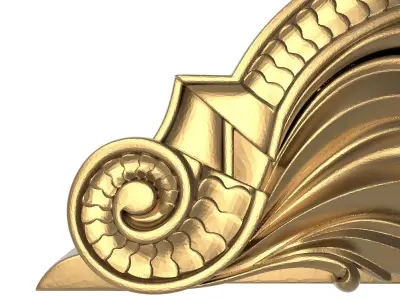  decorative pattern ready for 3D printing 3D model 335