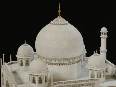 Taj Mahal 3D model